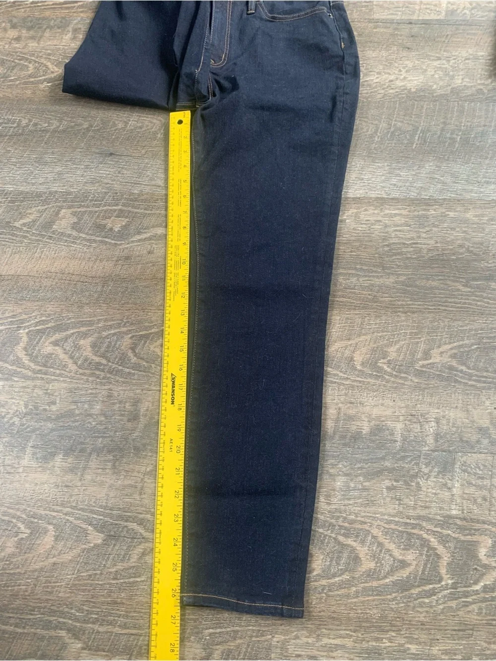J. Crew Straight Leg Woman’s Emo Dark Indigo Skinny Jeans